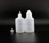100 PCs 30 ml LDPE PE -Plastik -Tropfenflaschen mit untergeordneten Kappen und Spitzen Lange Brustwarzen Squeezable6693121