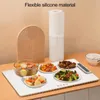 Table Mats Food Warmer Tray Adjustable Temperature Electric Warming Foldable Design Fast Heating Plate For Dining