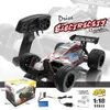 Carro elétrico/RC 1 18 Escala 4x4 40km/h+ RC Monster Truck Car para meninos e adultos 2,4 GHz Super Remote Remote Control Off-Road Cars AL T240422