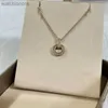 Fashion Luxury Blgarry Designer Necklace S925 Sterling Silver Precision Advanced Versatile Copper Coin Necks Womens Weight Withing With Logo e Gift Box