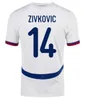 2024 2025 Serbien Soccer Jerseys 24 25 Armenia North Makedonia Serbiea Football Shirt Vlahovic Milivojevic Mitrovic Kostic Tadic Kolarov