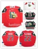 Hockey Halifax Mooseheads Nico Hischier Nathan MacKinnon Hockey Jersey broderi Stitched Anpassa valfritt nummer och namntröja