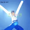 wholesale Deft Design Inflatable Double Legs Air Dancer Sky Characters Air Guitar Players Fly Guy With Arms Waving For Ads