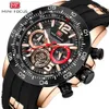 Mini Focus Men Watch Popularny sportowy zegarek Wodoodporny kwarc zegarek wielofunkcyjny światło męskie zegarek 0290G