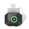 Laddare för Apple Watch 1000mAh USB Magnetic Wireless Charger Stand Portable Mini Dock Power Bank för IWATCH 1 2 3 4 5 6 7 8 SE Ultra Ultra