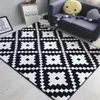 Carpets Fashion Rhombus Cartoon Floor Bathroom Foot Yoga Game Pad Corridor Living Room Bedroom Decorative Carpet Area Mat