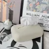 Bins Cream style soft silicone tissue box Household living room desktop Tissue storage box ins