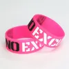 Bracelets 1PC Fashion No Excuses Motivation Silicone Wristband Sports Rubber Bracelets & Bangles Used In Any Sport Activities Gift SH076