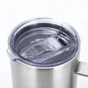 16/22/30oz Stainless Steel Tumbler Double Wall Vacuum Insulated Coffee Mug Travel Mug Works Great for Ice Drink Beverage 240416