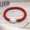 Strands Fashion Pulsera para mujeres Boho Multicolor Joya de playa IMITICIÓN Pearl Charl Pulseras regalos para niñas femeninas