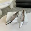 the row shoes Wedge sandals Mary Jane shoes strap Pointy toes high-heels dress shoes Luxury designer sandals Factory footwear With box