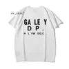 GalleryDept Mens Gal Tee Depts T-shirts Black White Fashion Gallarys Dept Men Women Tees Letters Luxury T-Shirt Brand Gallery Dept 6474