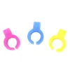 New Models Silicone Cigarette Holder Tobacco Finger Ring Joint 8 Colors For Hookahs Water Bubbler Bongs Oil RIgs Smoking Pipe Tools