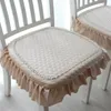 Oreiller épaissis de chaise antidérapante maison tabouret de plaque à manger à la maison