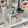 Opslagboxen Advanced Cosmetics Box Transparante acrylplank Skinverzorgingsproducten Desktoplippenstift Make -up