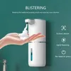 Automatische soap Dispenser Touchless schuim Soap Dispenser 380 ml USB Oplaadbare elektrische 4 -niveau verstelbare schuimzeepdispenser