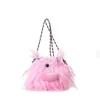 Dessin animé petit monstre en peluche crossbody sac 2024 créatif sacs d'épaule mignon sacs de sac à dos kawaii 240415