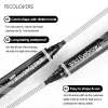 Machine 6 Colors Eyebrow Pen Waterproof Fork Tip Eyebrow Tattoo Pencil Long Lasting Professional Fine Sketch Liquid Eye Brow Pencil