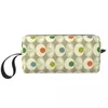 Sacs de cosmétiques Orla Kiely Flower Makeup Sac Voyage pour hommes Femmes Aramexation des accessoires de toilette florale