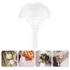 Decorative Flowers Chocolate Bouquet Material Hand Holder For Fresh Flower Floral White Wedding Supply Bridal Handle Bride