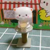 Mitao Cat Kawaii Blind Box Toys Cute Cat Lucky Mystery Box Anime Action Figures Animal Figure Model Ornament Kid Birthday Present 240411