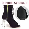 Dance Shoes For Female Brand Party Women's Boots Sexy Stilettos High Heels Women Latin Ballroom