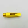 Saxophone High Quality Saxophone Mouthpiece for Alto Soprano Tenor Size 5 6 7 8 9 Sliver or Gold Plated Sax Accessories
