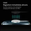 I12 Magnetic 15W trådlös laddare mobiltelefonkablar för iPhone 14 13 12 Pro Max Mini USB A PD Fast Wireless Charging Pad Stand Mag Qi Chargers