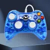 GamePads USB przewodowa gra GamePad Wysoka wrażliwość Kontroler gier Highprecision Joystick dla Xbox 360/Xbox One/PC/Laptop