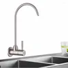 Kitchen Faucets Water Filter Purifier Faucet Wall Mounted Stainless Steel Brushed Direct Drinking For Single Cold Filtration System