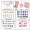 Strands Christmas Gift DIY Beaded Bracelet Set with Storage Box Acrylic Large Hole Beads Girls Bracelet Diy Handmade Jewelry Making Kit