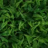 Dekorative Blumen 1pcs 40x60 cm künstliche Plastikplatten Pflanzenmatte Grün Wall-Hedge Gras Zaun Laub Kulissenpanel Hausgartendekoration