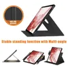 Tablet PC Cases Sacs Funda pour Galaxy Tab S9 Case 11 SM-X710 360 ROTATION STAND CAS TABLET POUR GALAXY TAB S9 COUVERTURE SM-X716B SM-X718U