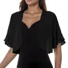 Camicette da donna Donne Fashion Bell Sleeve Cardigan Solido maglie Short Short Shirt Abito da donna Elegante vestito da donna copri Blosue