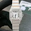 Dials Working Automatic Watches carter Direct purchase price watch womens Sandoz series fully automatic mechanical rear inlay diamond ring Swiss