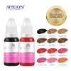 Inks 15ml Tattoo Ink Paint Ink Pigment For Semi Permanent Body Eyebrows Eyeliner Lip Gloss Tint Makeup Supplies permanent makeup