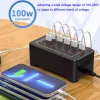 Nav 150W Multi USB Charger 20 30 Ports Hub Fast Charging Station Dock Universal Wall Desktop For Mobile Power Adapte