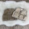 معاطف Herfst Winter Baby Fleece Vest Meisjes Mouwloze Jas Jongens Winddicht Vest Baby Lam Wol Vest Pasgeboren Warme Kleren