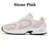 2024 Ny designer platt casual 530 Fashion Shoes Womens OG Sneakers 530s All White Svart Sea Salt Cloud Stone Pink Foam Silver Gold Mens Trainers Luxury Dhgates