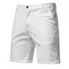 Shorts masculinos moda masculina cor de algodão casual verão elástica social cargo y2k Bermuda Beach Gym Hombre