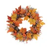 Flores decorativas Ornamento de Halloween Fake Wreath Wreath