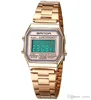 Fashion Electronic Watch Luxury LED Digital Military Sport montre la montre-bracelet Full Indexless en acier inoxydable Relog269O9426031