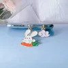 Cell Phone Anti-Dust Gadgets Cute Sunny Doll Dust Plug Charm Kawaii 3.5MM Jack Anti Dust Cap Type C Charge Port Plug For iPhone Dust Protection Stopper Y240423