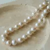 Choker Natural Big Size Freshwater Baroque Pearl Beads OT Chain Necklace Women Jewelry INS