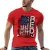 Polos masculine Red Vendredi Rappelez-vous que tout le monde a déployé un drapeau américain T-shirt vintage T-shirt Plain Animal Prinfor Boys Mens T-shirts