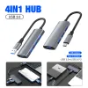 Hubs Runberry USB Hub 4 Porte USB 3.0 Adattatore 5Gbps Slittoni Multi USBC ad alta velocità per Lenovo MacBook Pro PC Accessori Tipo C