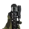 Lights WADSN Tactical UN Bouton Hot Pression Remote Interrupteur CRANE SF POUR POUR DABA2 PEQ15 VIEUX MLOK KEYMOD RAIL M300 M600