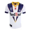 Men Jersey 22-23 Melbourne Storm Nrl Indigenous Edition Home / Away Short à manches Rugby pour