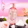 Robes Gel de douche de pétale rose hydratant jasmin tendre lisse blanchissante corps lavage des soins du corps Contrôle de l'huile rafraîchissante