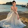 Casual klänningar sexig rygglös strandsemester vit lång klänning för kvinnor sommar ärmlös designer ihålig ut spaghettirem